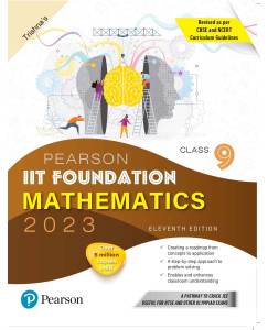 Pearson IIT Foundation Mathematics 2023 Class - 9